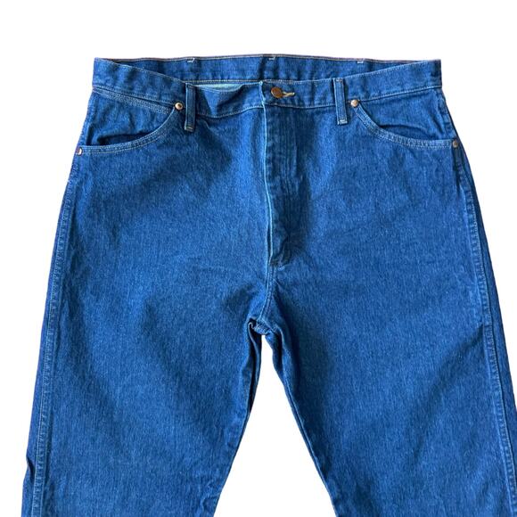 Wrangler Relaxed Fit Men’s Denim Jeans Size 38x34 13MWZPW - Picture 3 of 6